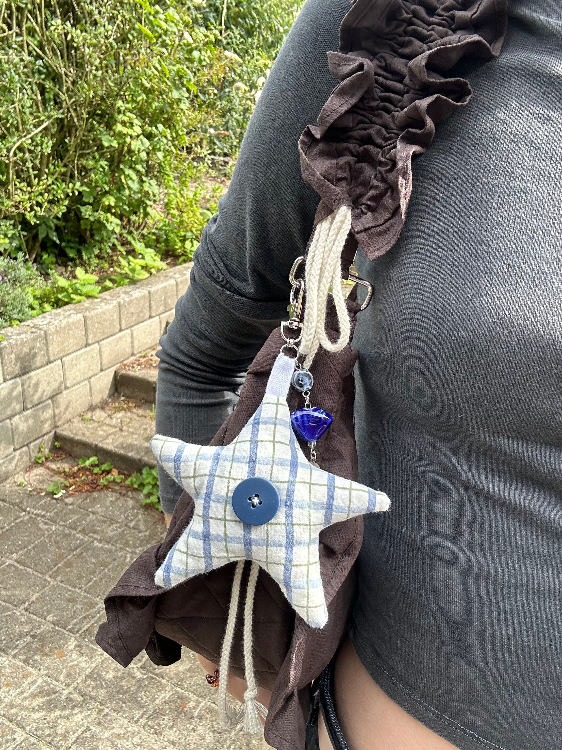 Stjerne nøglering (zero-waste)