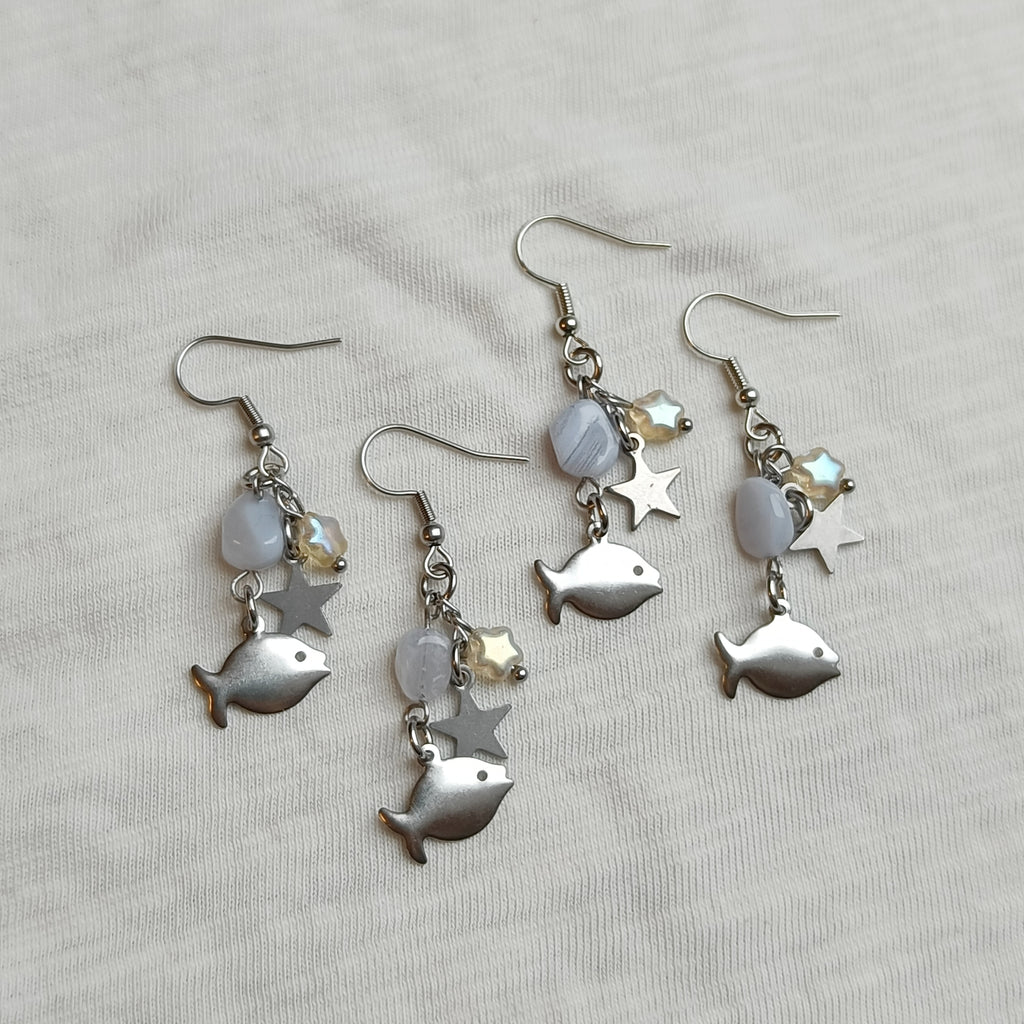 STAR FISH EARRINGS - simple earrings
