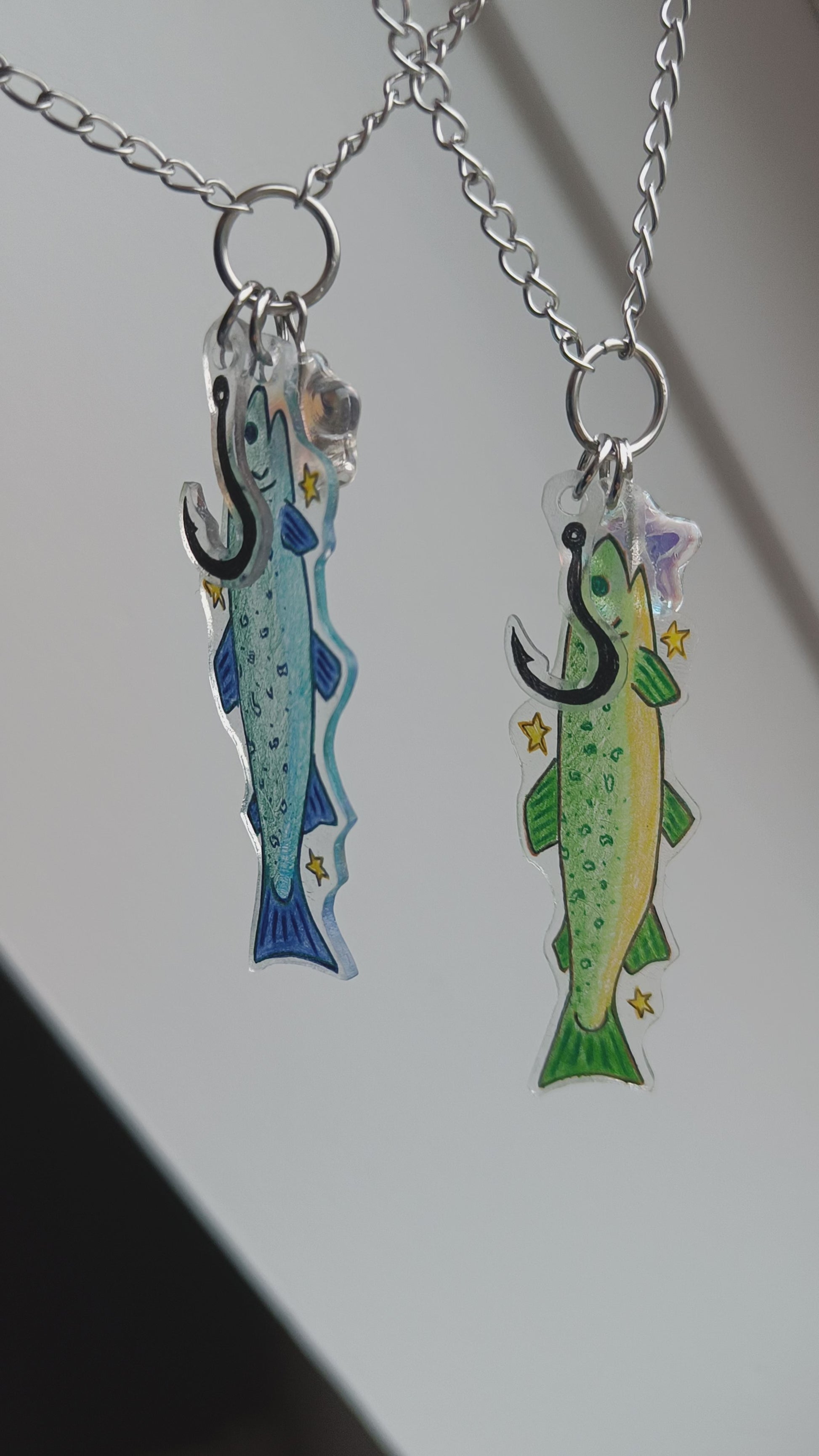 FISH CHARM NECKLACES