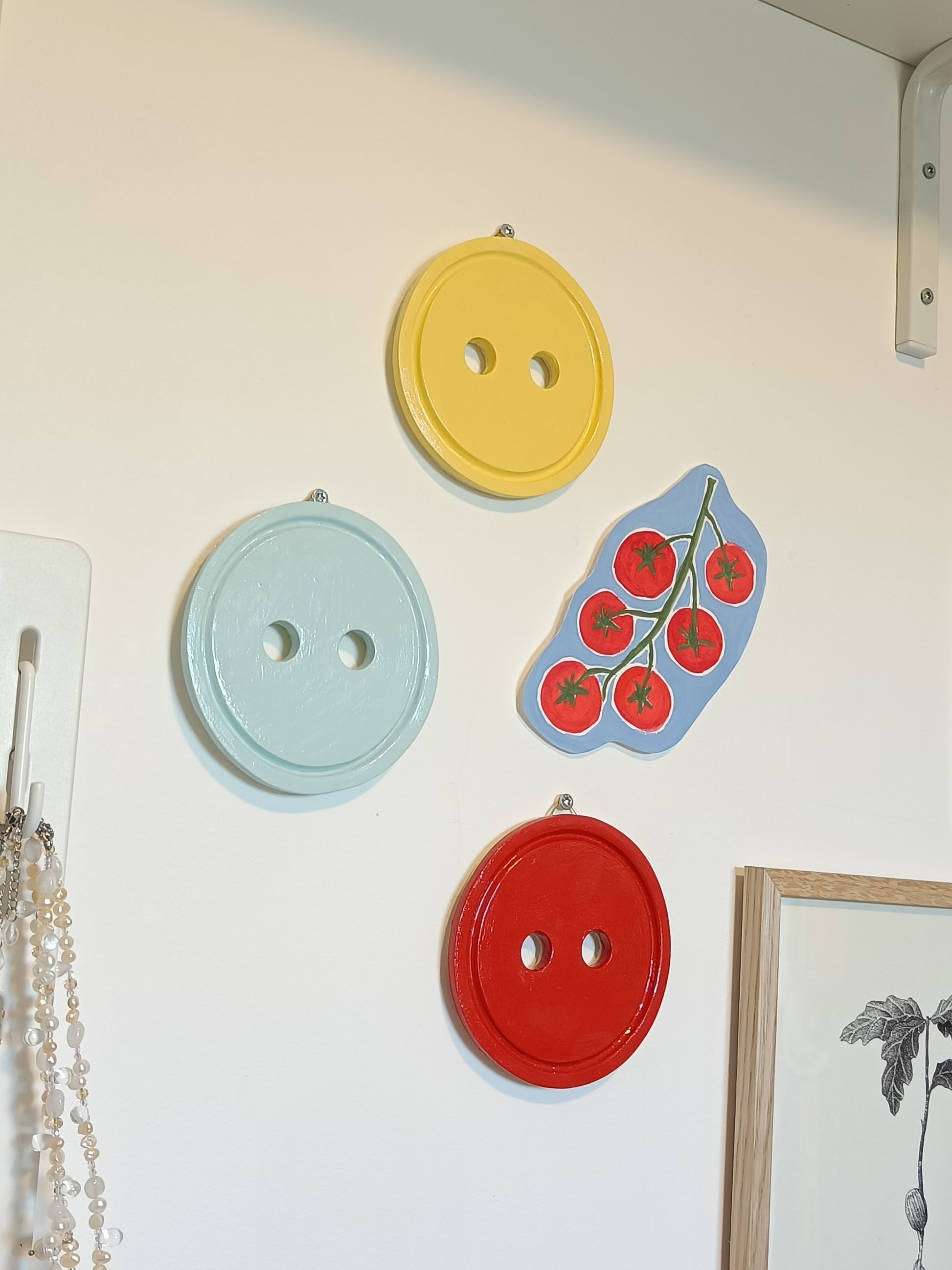 Knappe vægdekoration - made to order