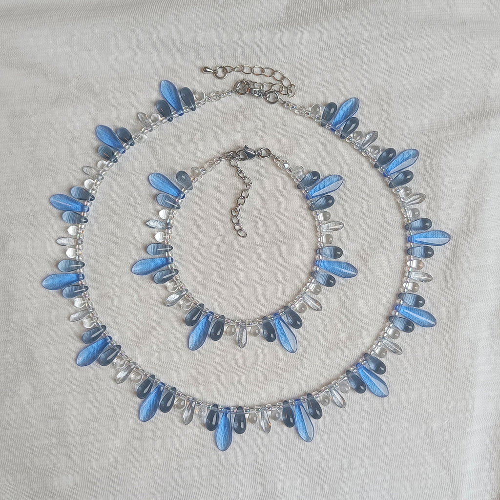 RUNNING WATER SET - NECKLACE & BRACELET