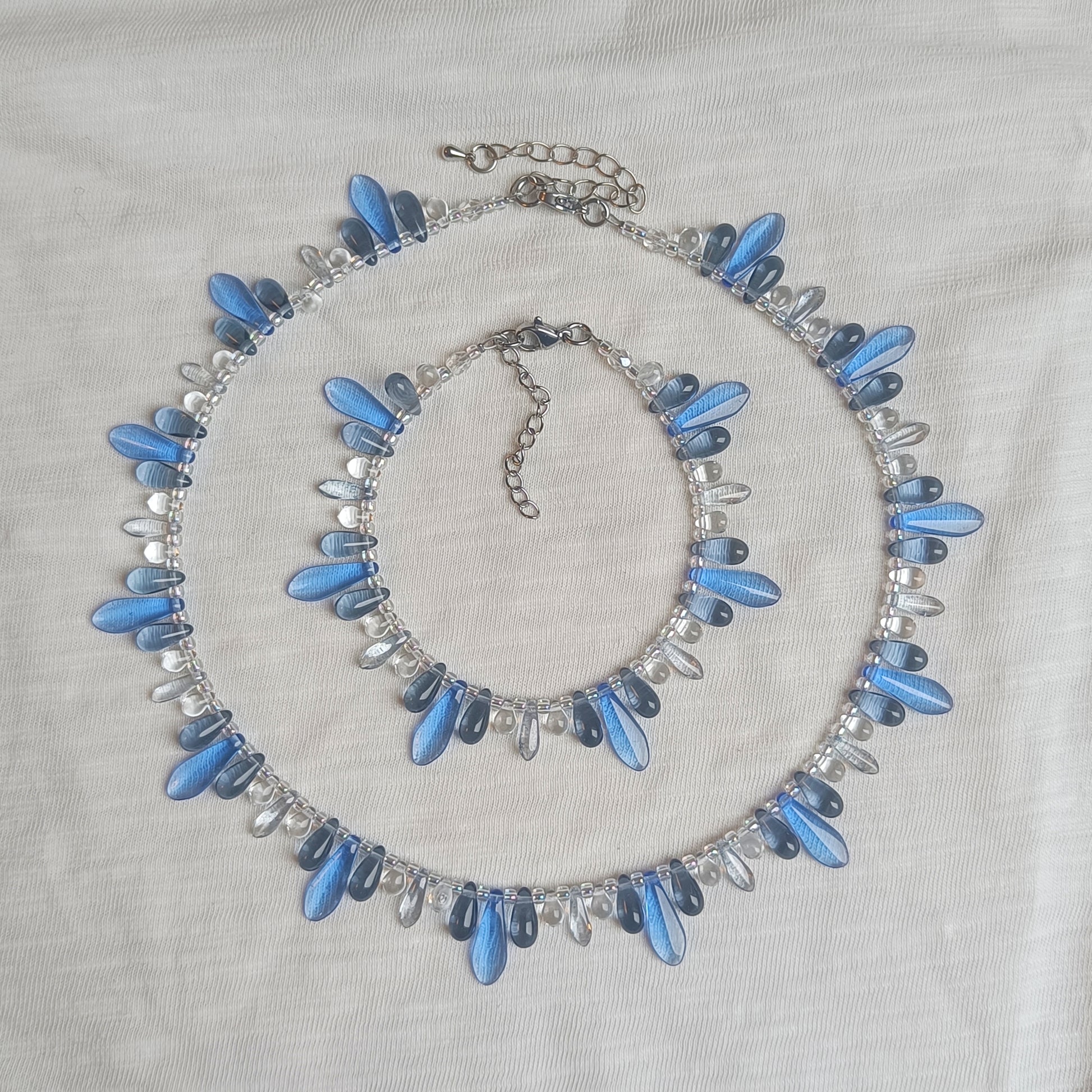 RUNNING WATER SET - NECKLACE & BRACELET